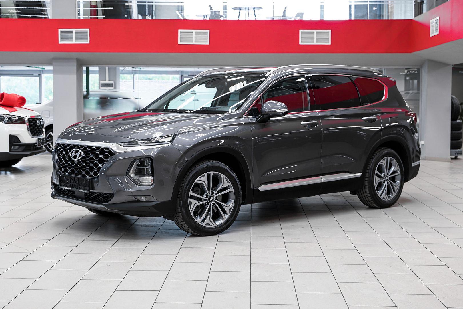 Hyundai Santa Fe 2019, серый, ДЦ Орехово