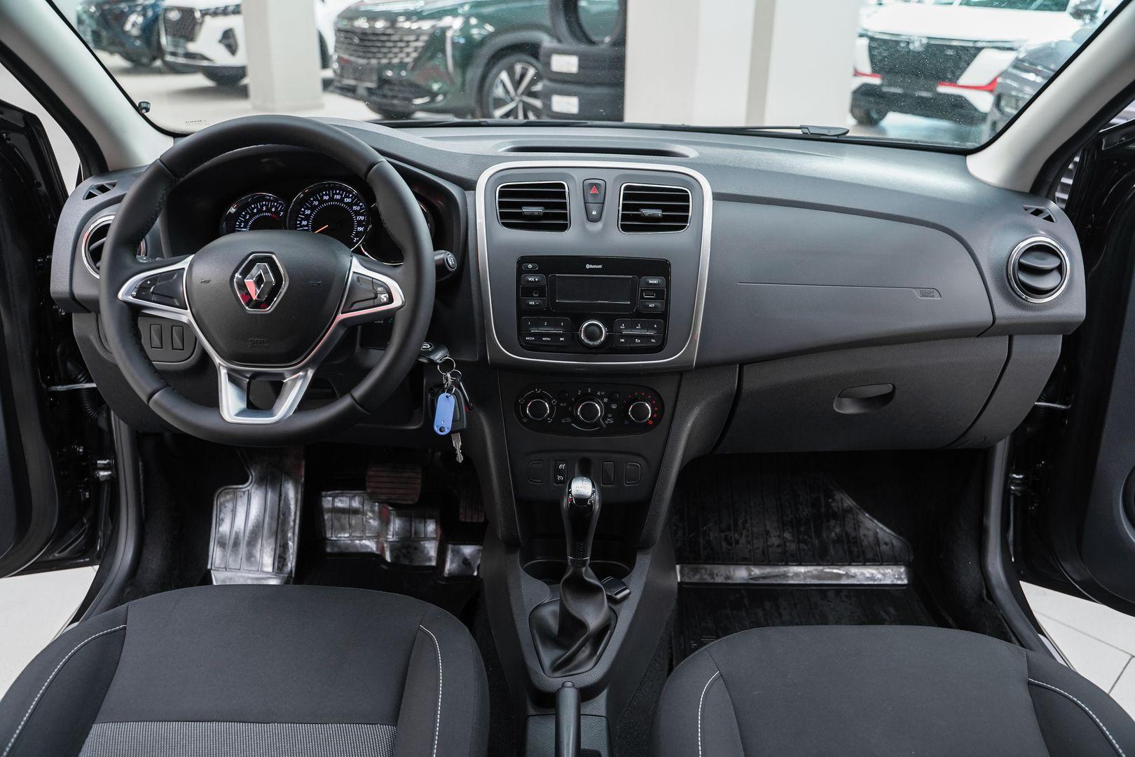 Renault Sandero 2018, черный, ДЦ Орехово