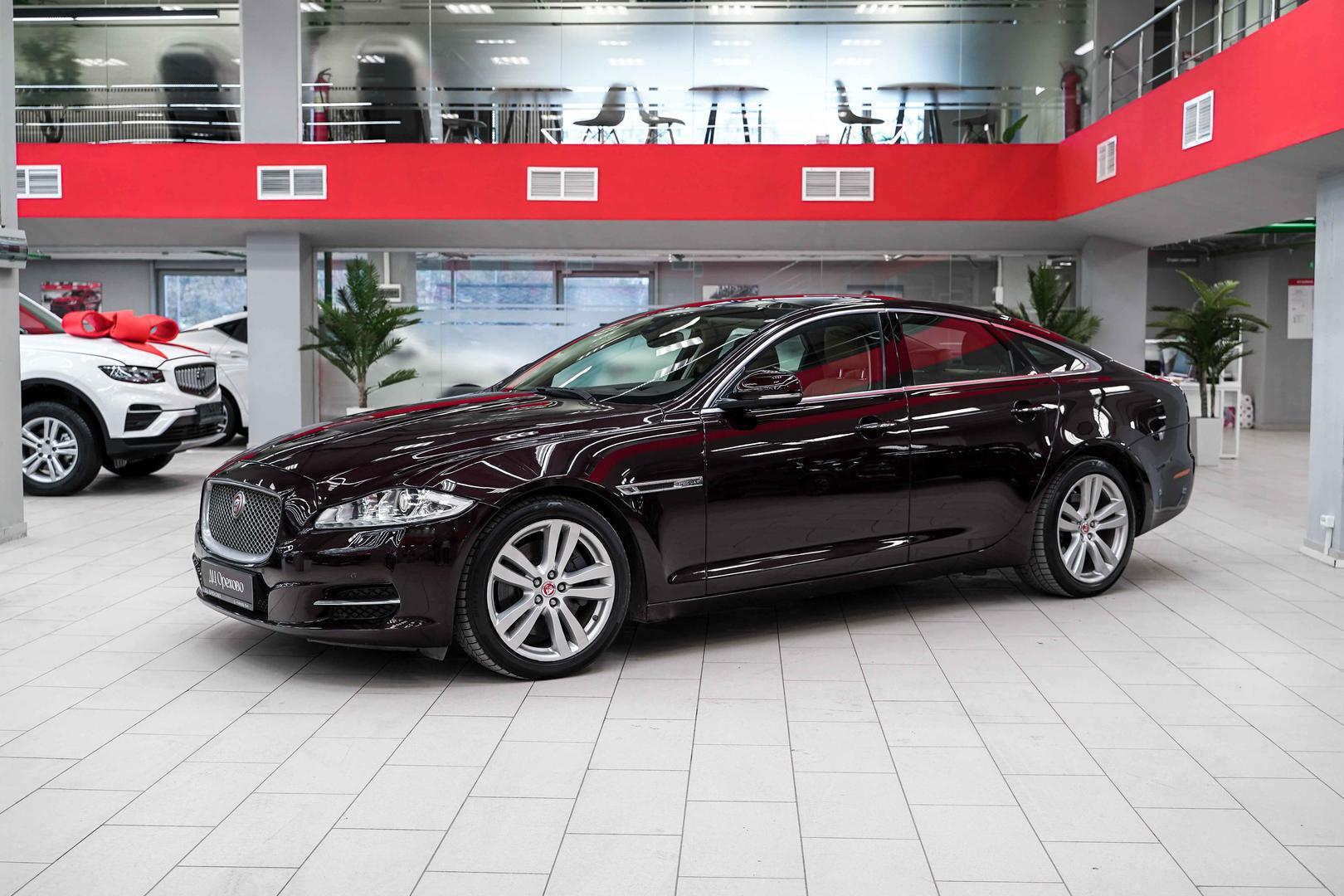 Jaguar XJ 2011, коричневый, ДЦ Орехово