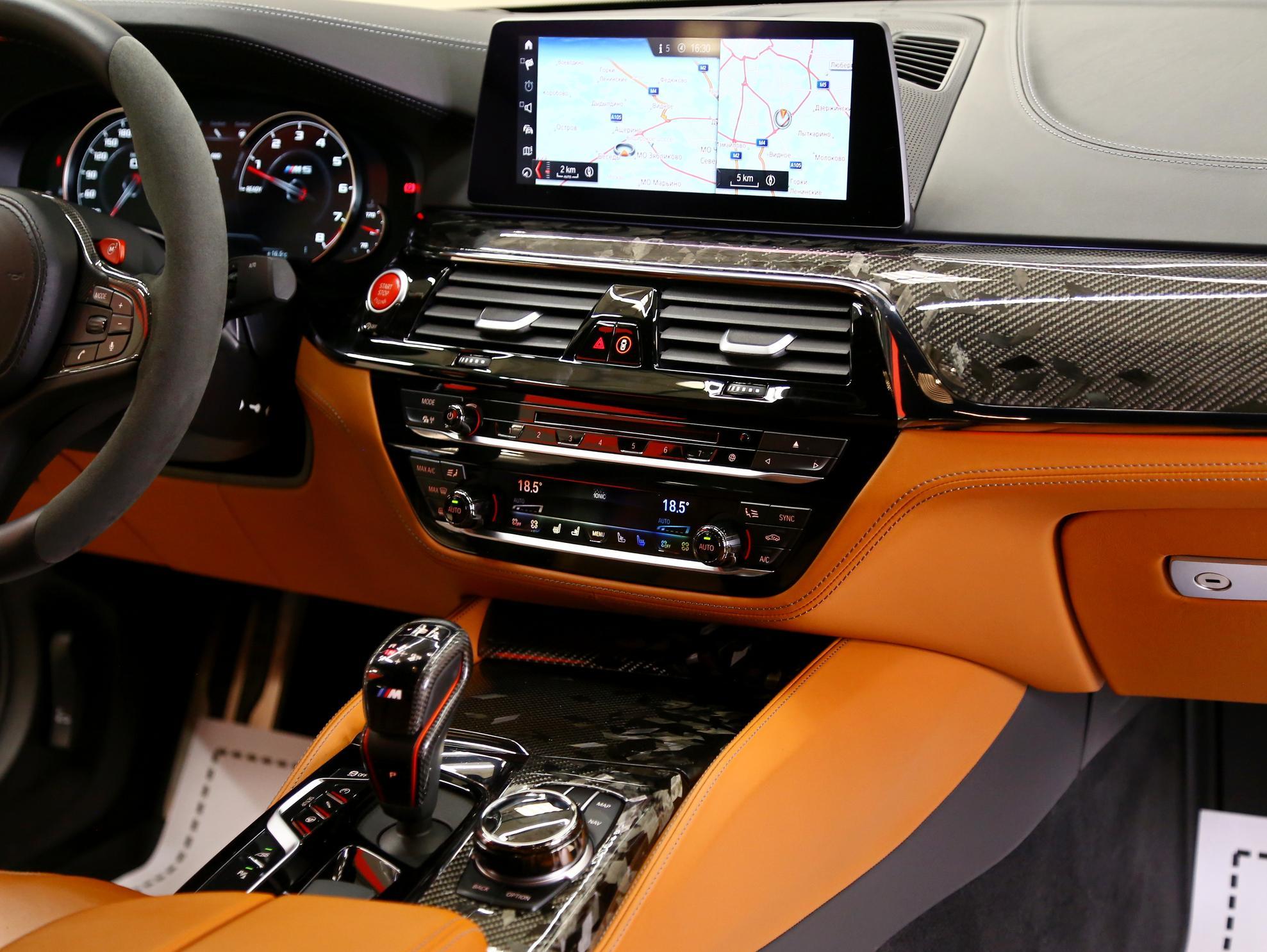 BMW M5 2019, черный, ДЦ Орехово