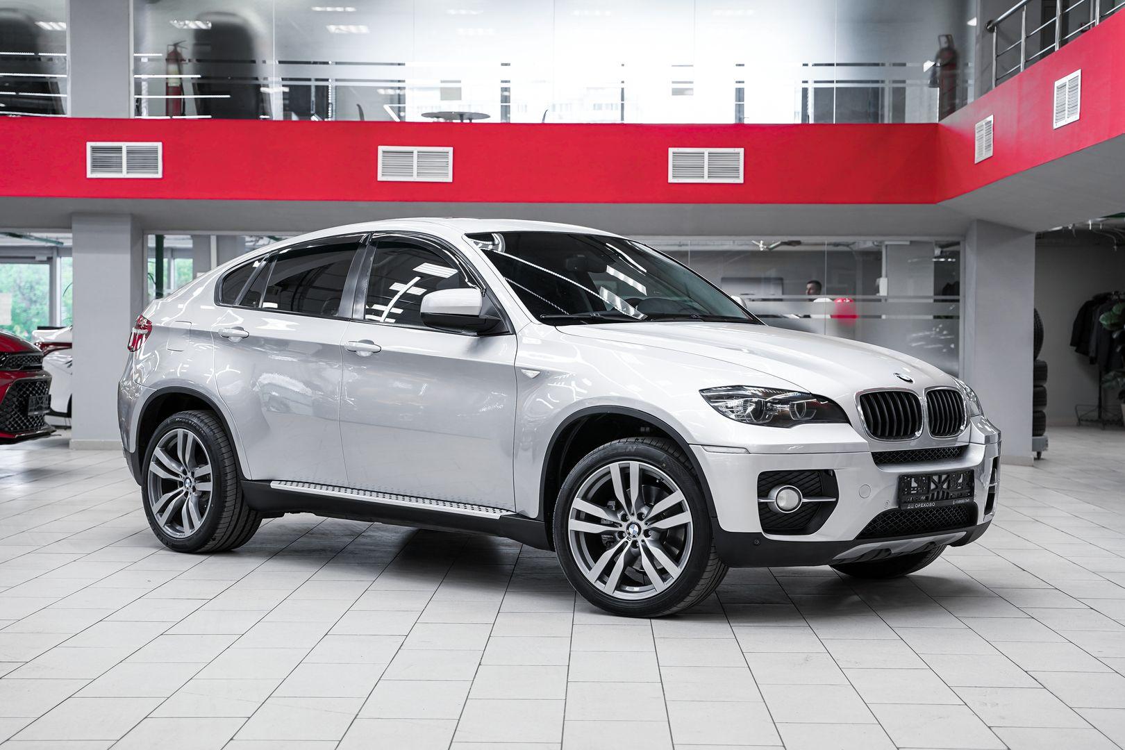 BMW X6 2008, серебряный, ДЦ Орехово