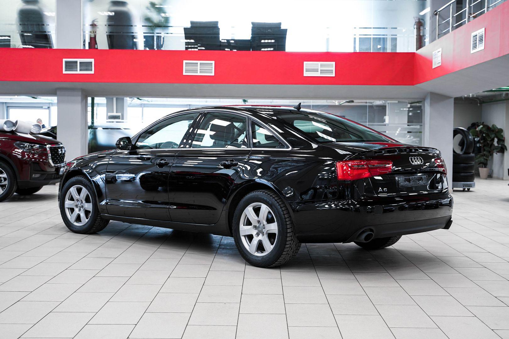 Audi A6 2012, черный, ДЦ Орехово