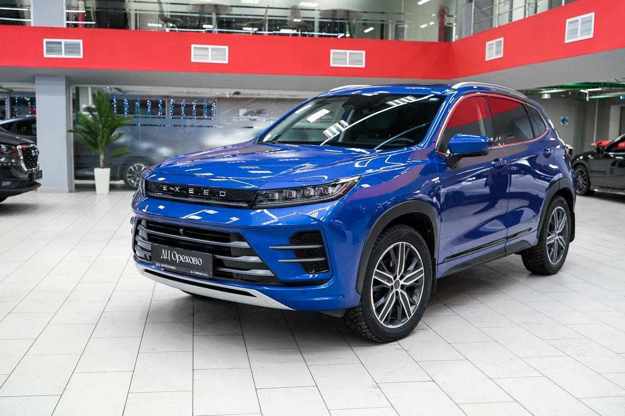Exeed LX 2022, синий, ДЦ Орехово