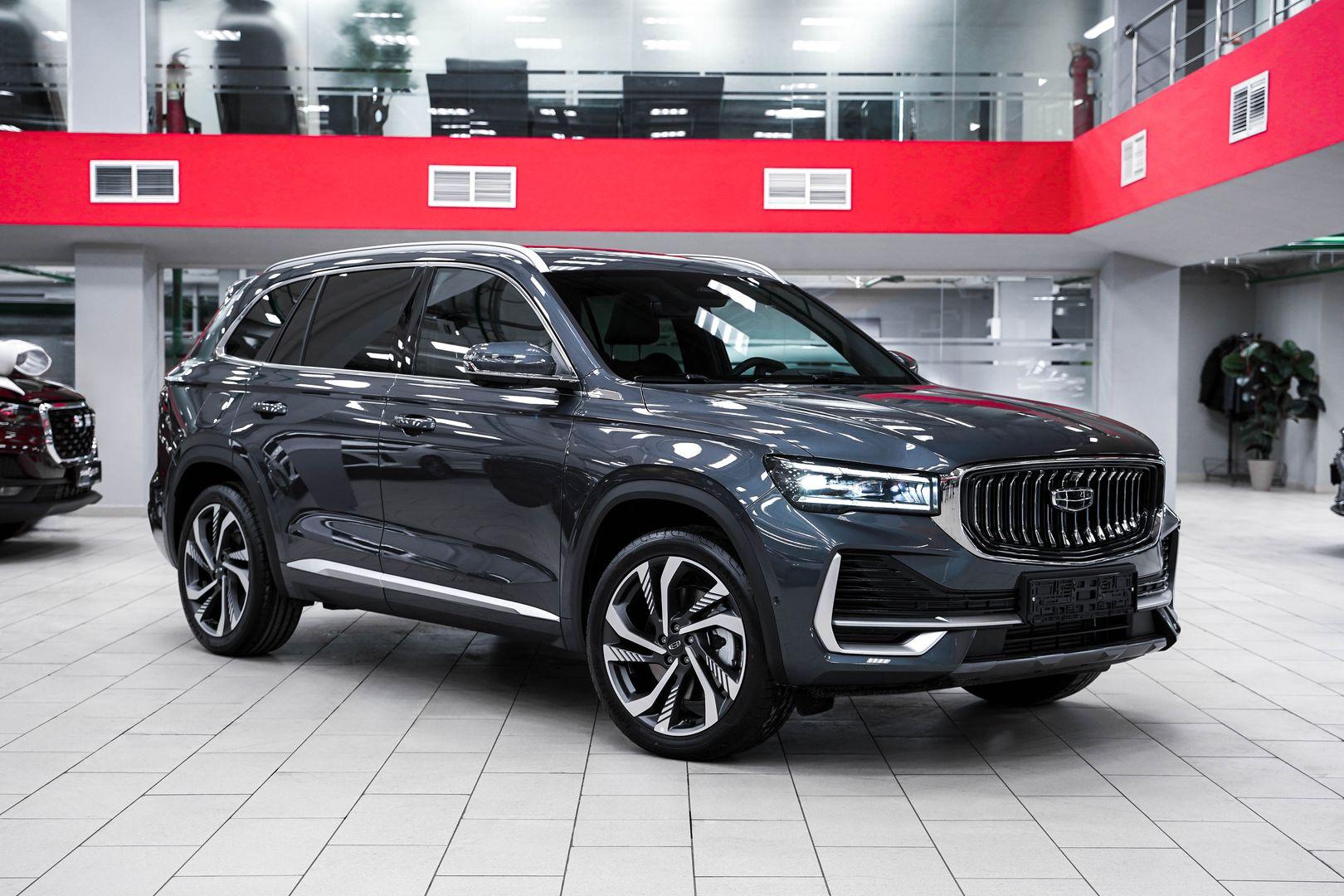 Geely Monjaro 2024, серый, ДЦ Орехово