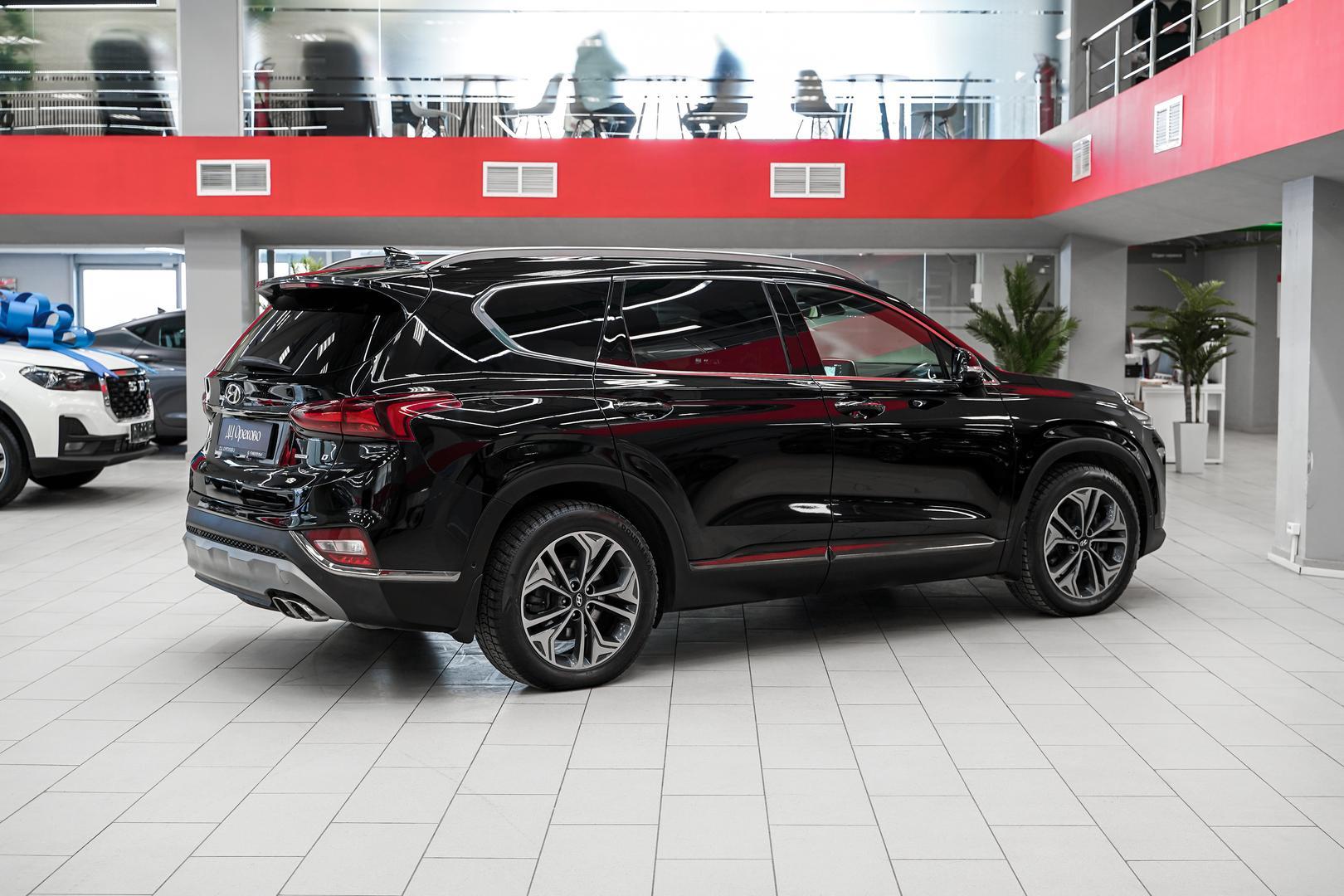 Hyundai Santa Fe 2019, черный, ДЦ Орехово