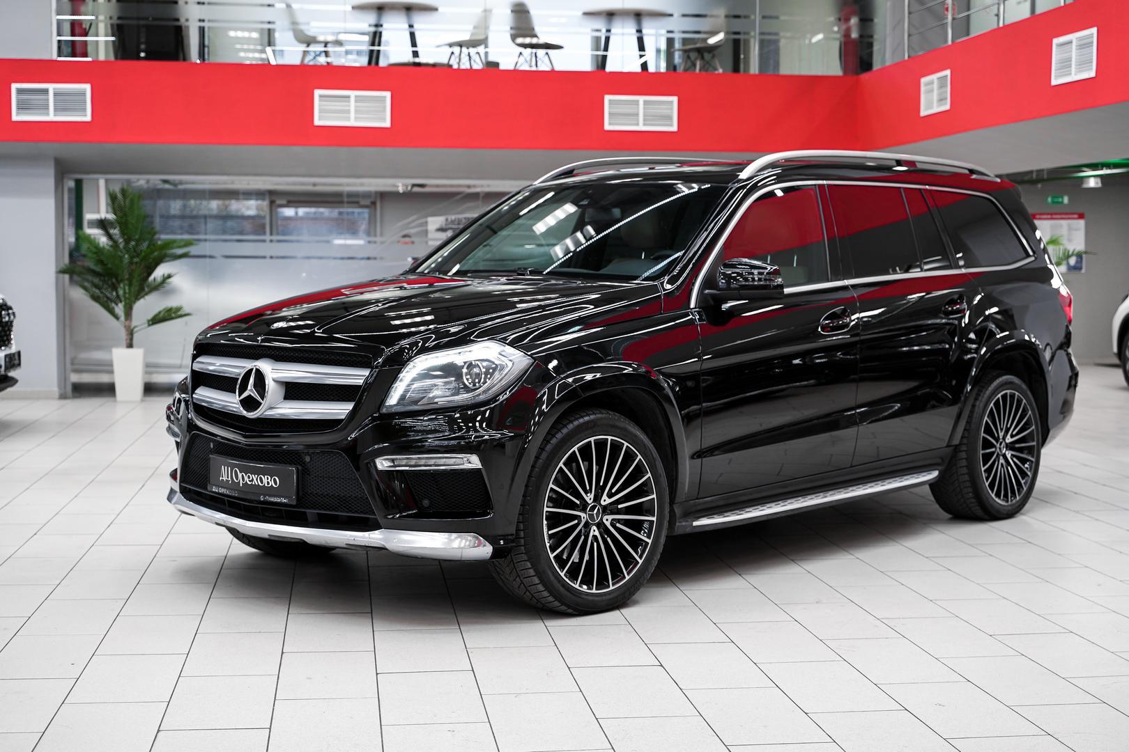 Mercedes-Benz GL-Класс 2014, черный, ДЦ Орехово