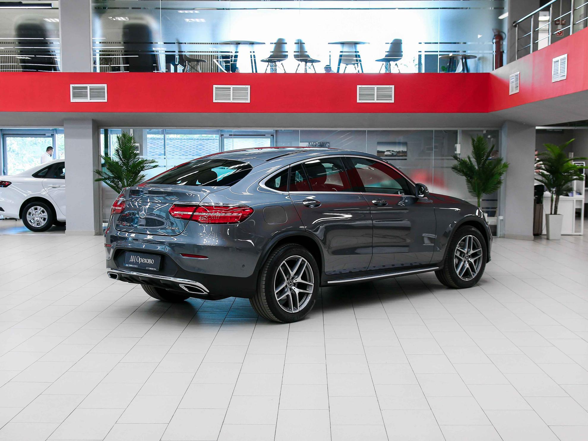 Mercedes-Benz GLC Coupe 2017, серый, ДЦ Орехово