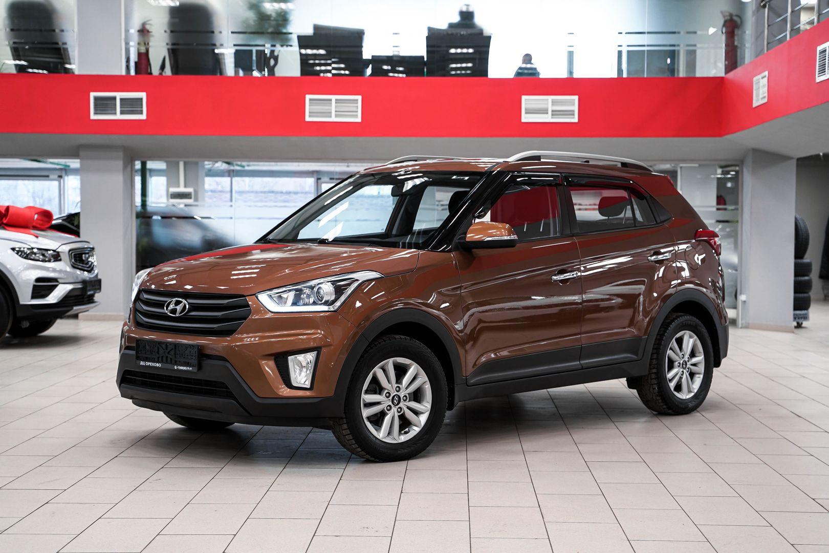 Hyundai Creta 2018, коричневый, ДЦ Орехово
