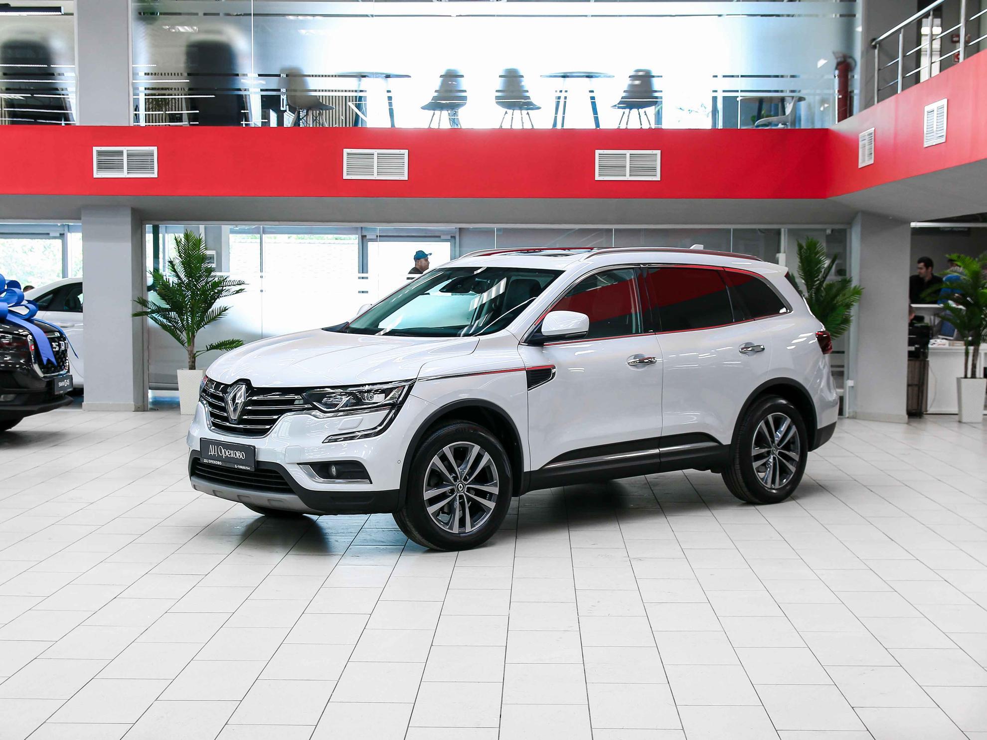 Renault Koleos 2018, белый, ДЦ Орехово