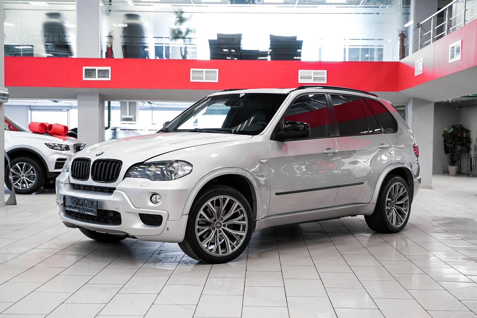 BMW X5 2007, серебряный, ДЦ Орехово