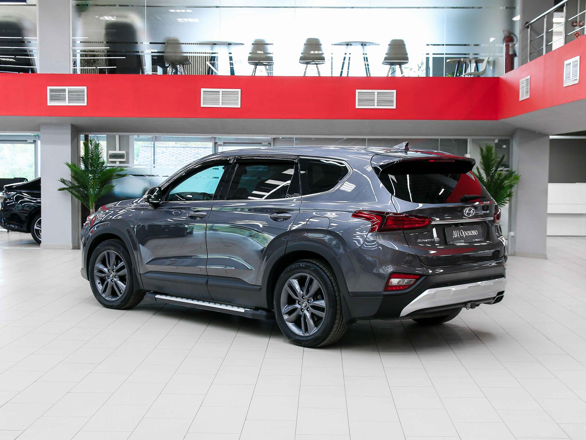 Hyundai Santa Fe 2018, серый, ДЦ Орехово