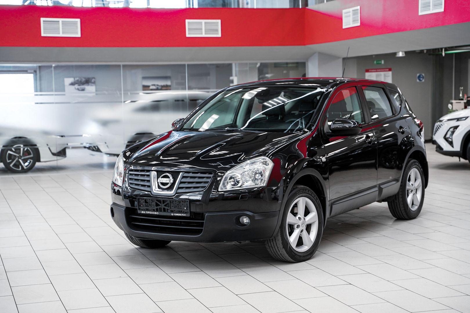 Nissan Qashqai 2008, черный, ДЦ Орехово
