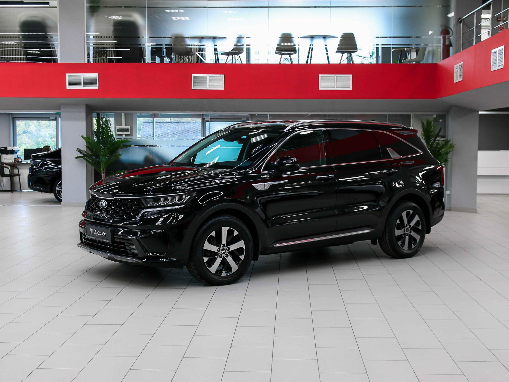 Kia Sorento 2021, черный, ДЦ Орехово