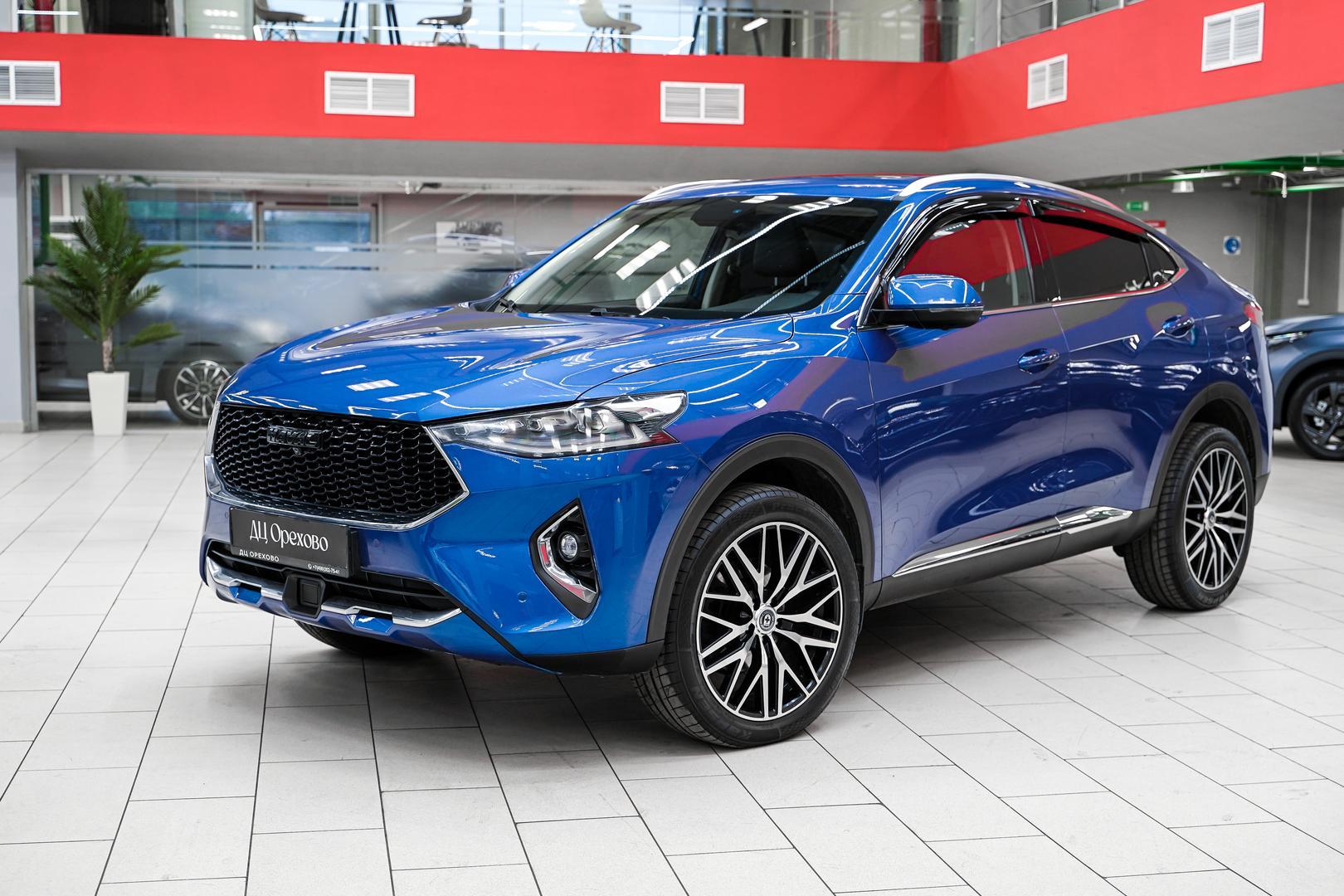 Haval F7x 2020, синий, ДЦ Орехово