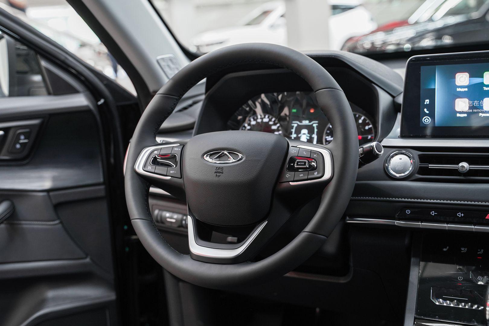 Chery Tiggo 4 2025, черный, ДЦ Орехово