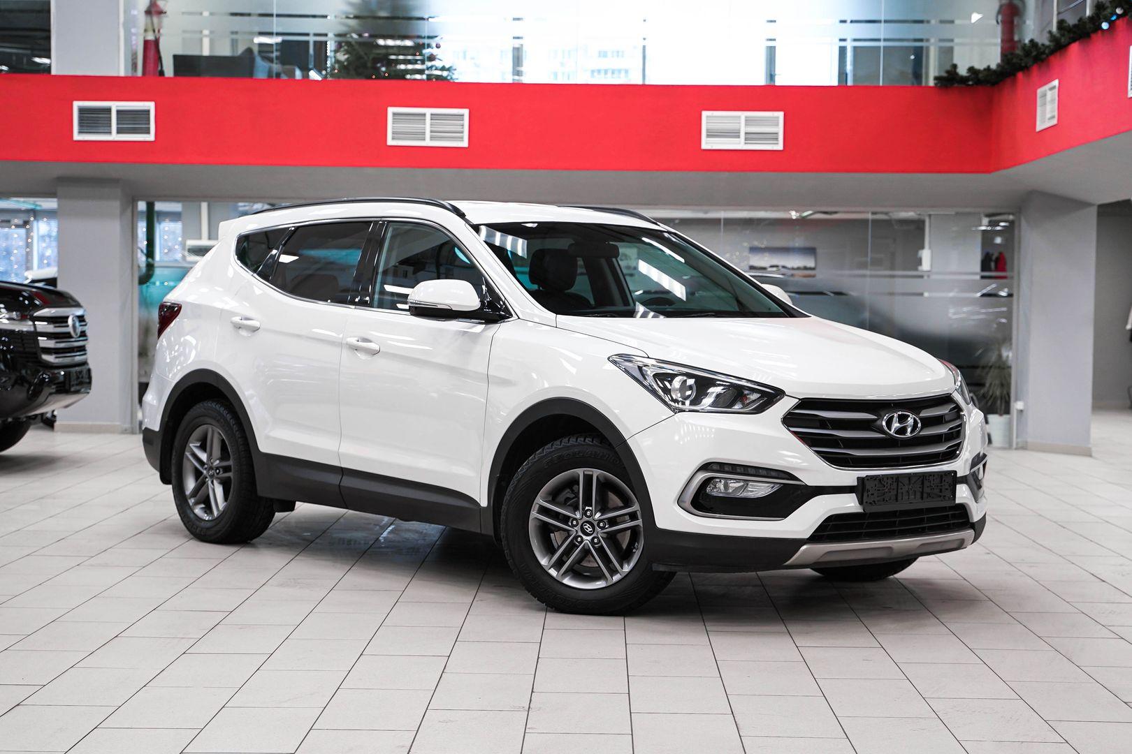 Hyundai Santa Fe 2018, белый, ДЦ Орехово