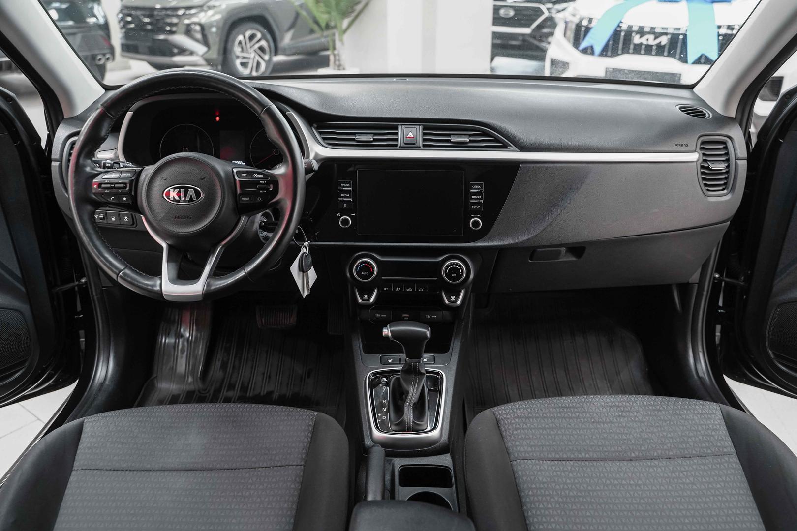 Kia Rio 2021, черный, ДЦ Орехово
