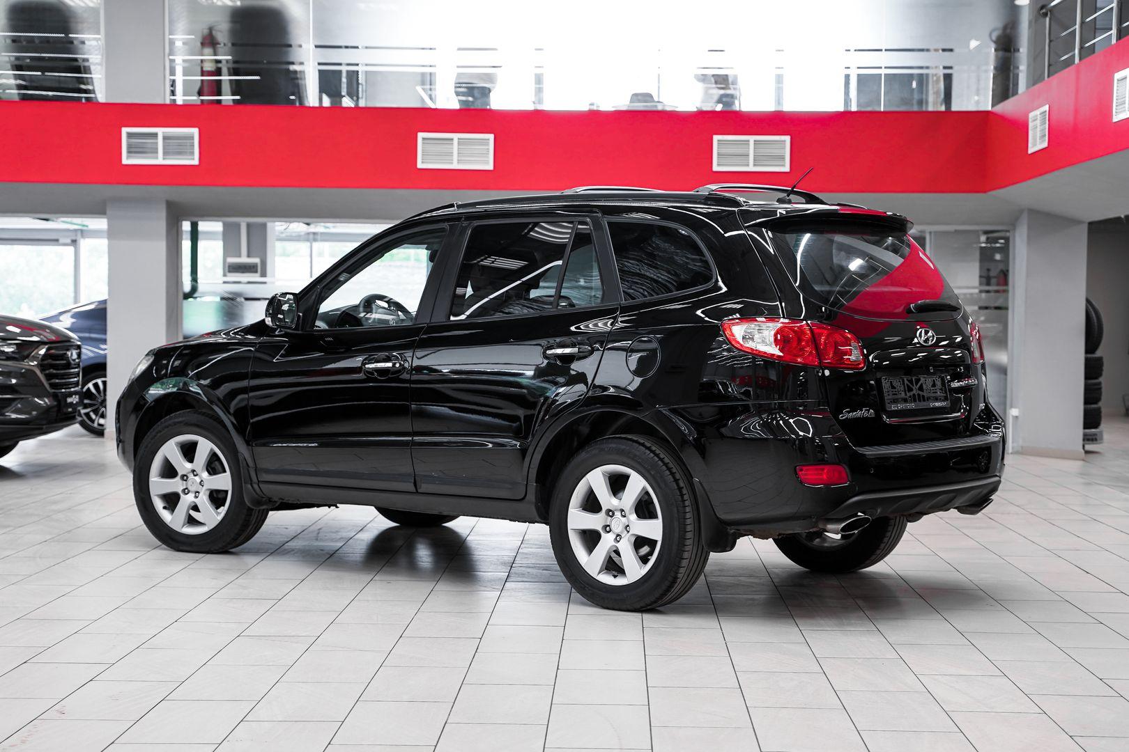 Hyundai Santa Fe 2008, черный, ДЦ Орехово
