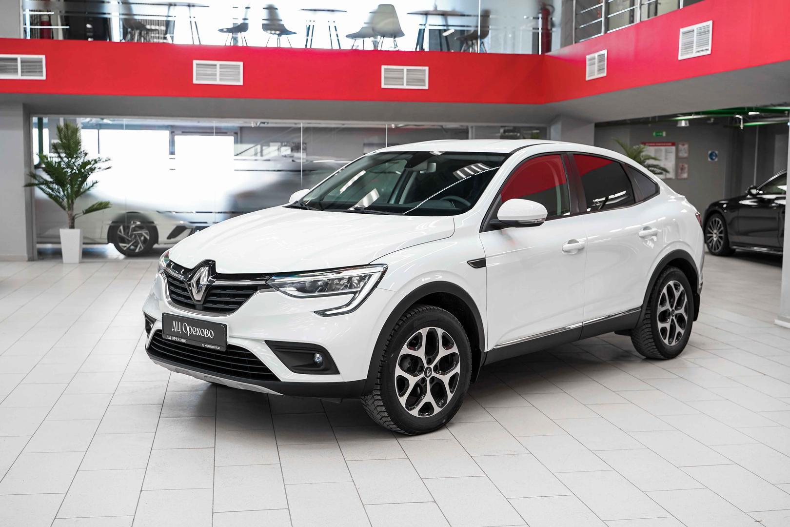 Renault Arkana 2021, белый, ДЦ Орехово