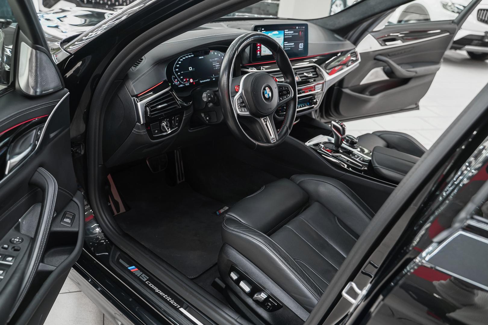 BMW M5 2020, черный, ДЦ Орехово
