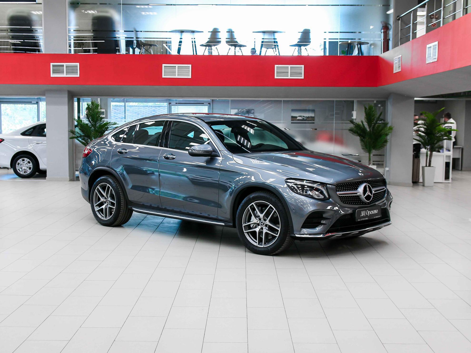 Mercedes-Benz GLC Coupe 2017, серый, ДЦ Орехово