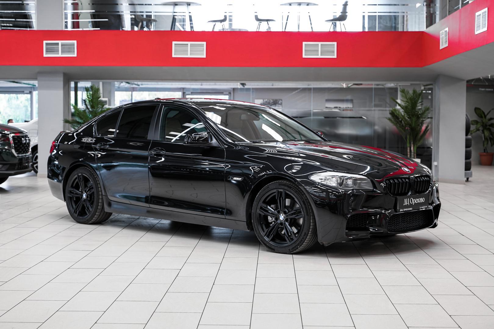 BMW 5 серии 2012, черный, ДЦ Орехово