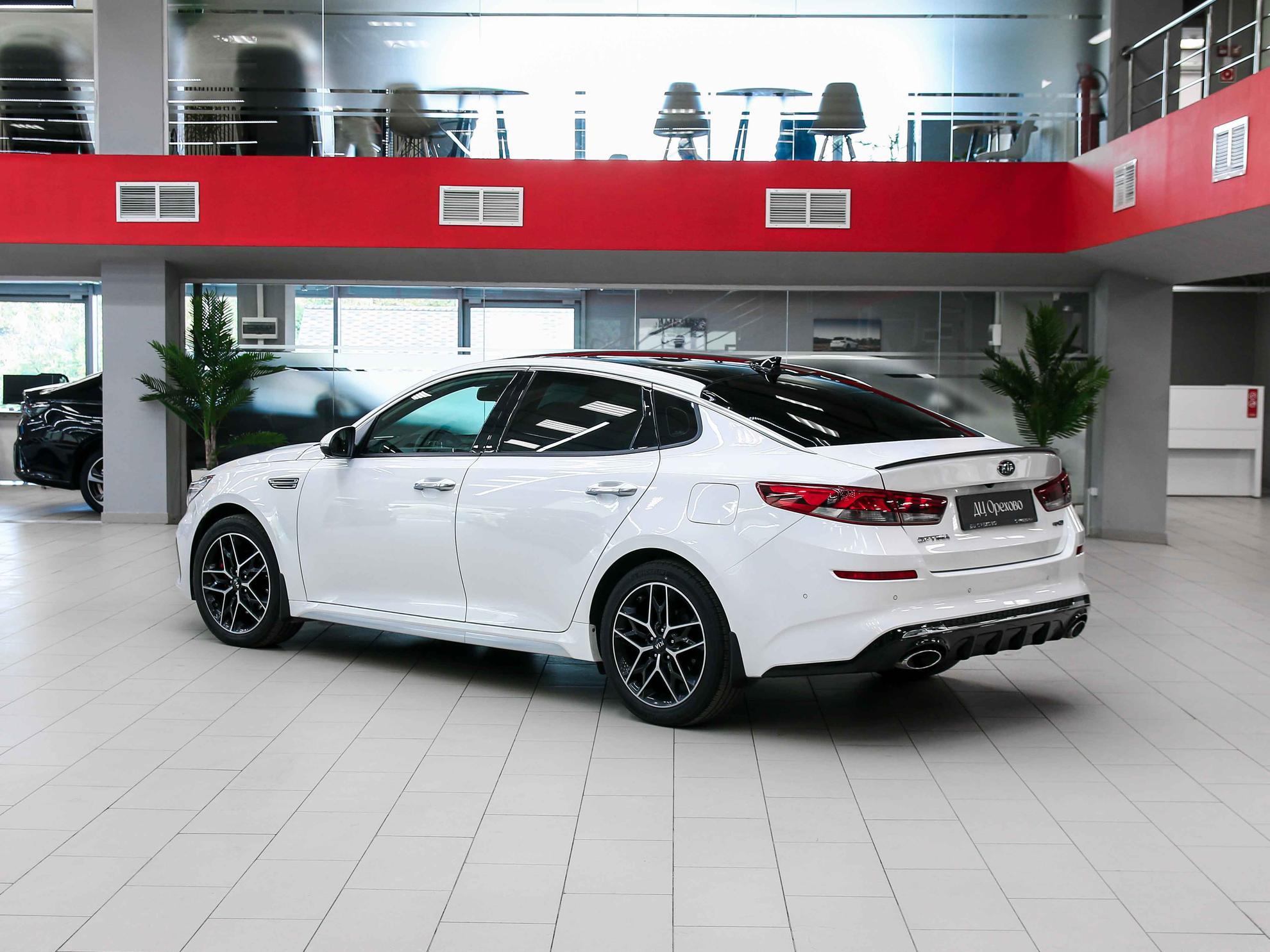 Kia Optima 2018, белый, ДЦ Орехово