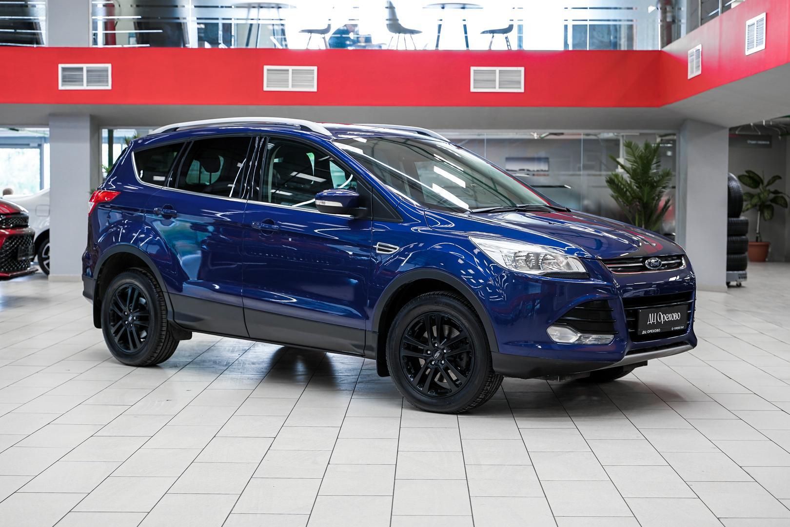 Ford Kuga 2015, синий, ДЦ Орехово