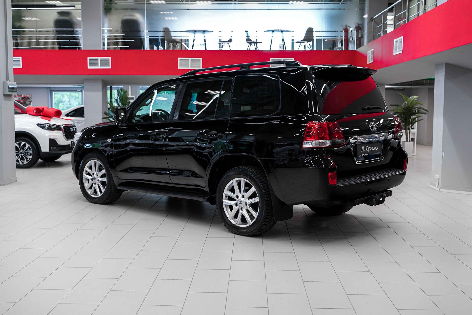 Toyota Land Cruiser 2008, черный, ДЦ Орехово