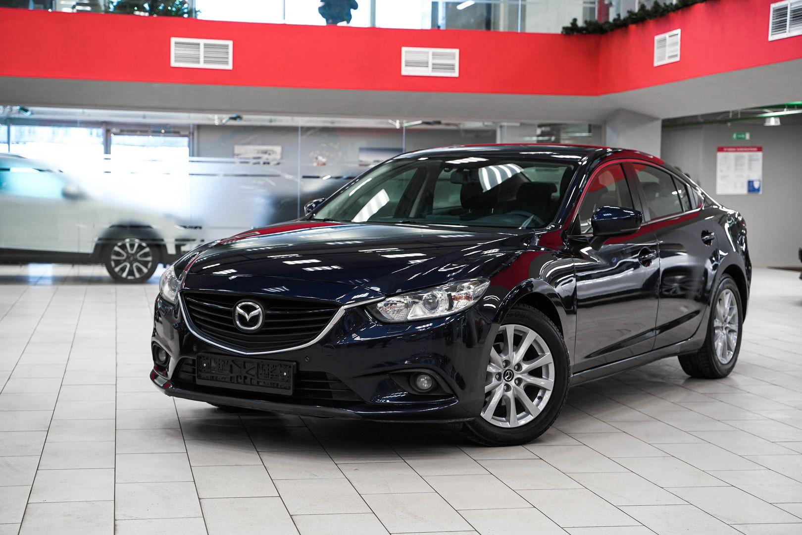 Mazda 6 2018, синий, ДЦ Орехово