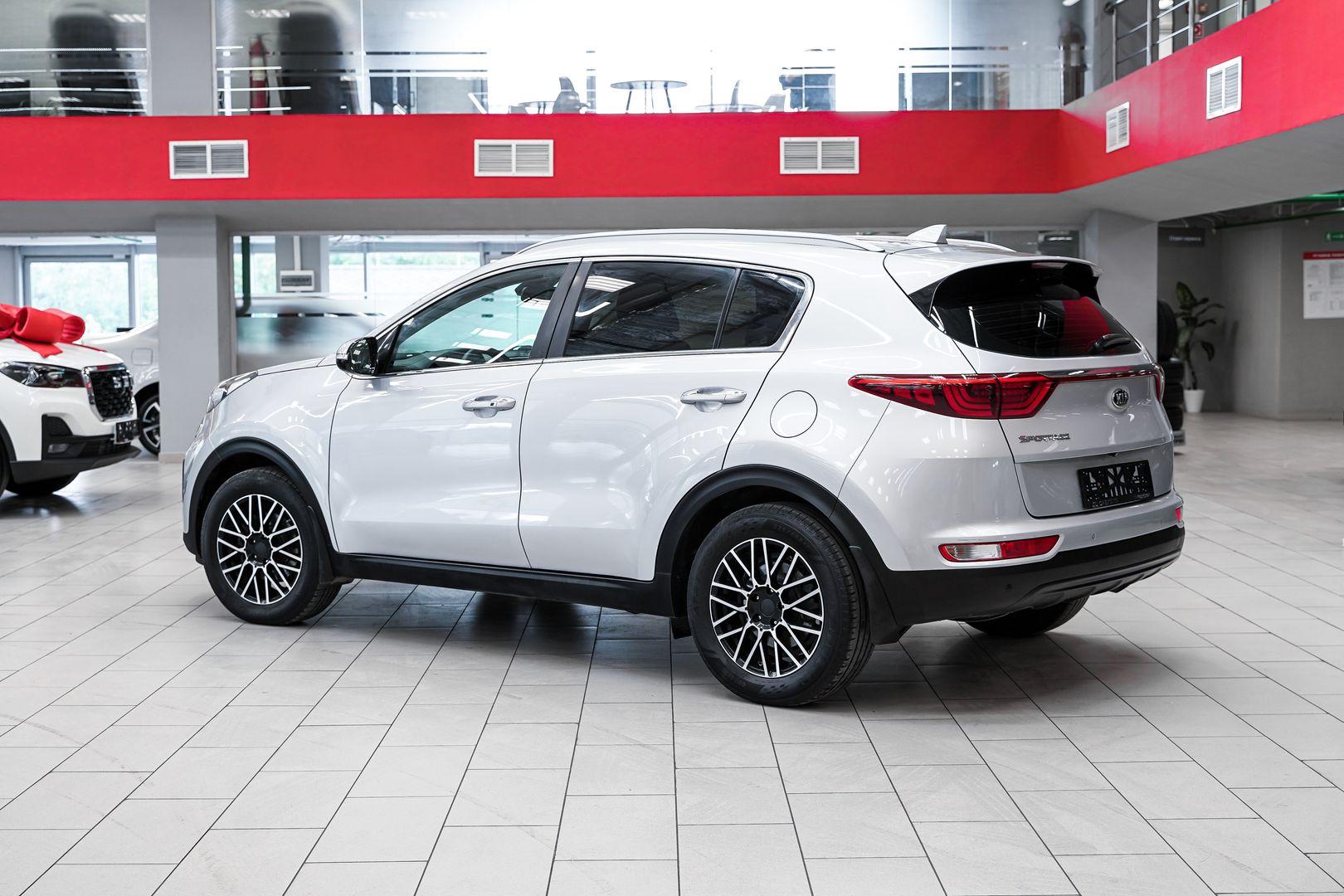 Kia Sportage 2018, серебряный, ДЦ Орехово