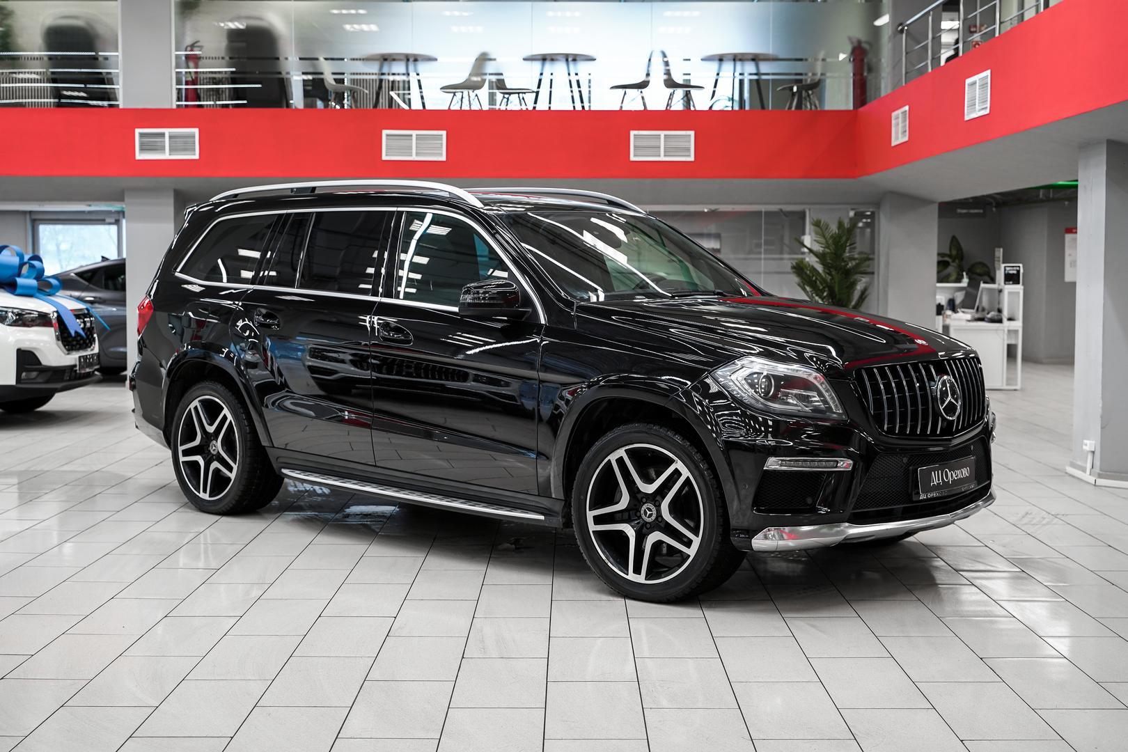 Mercedes-Benz GL-Класс 2013, черный, ДЦ Орехово