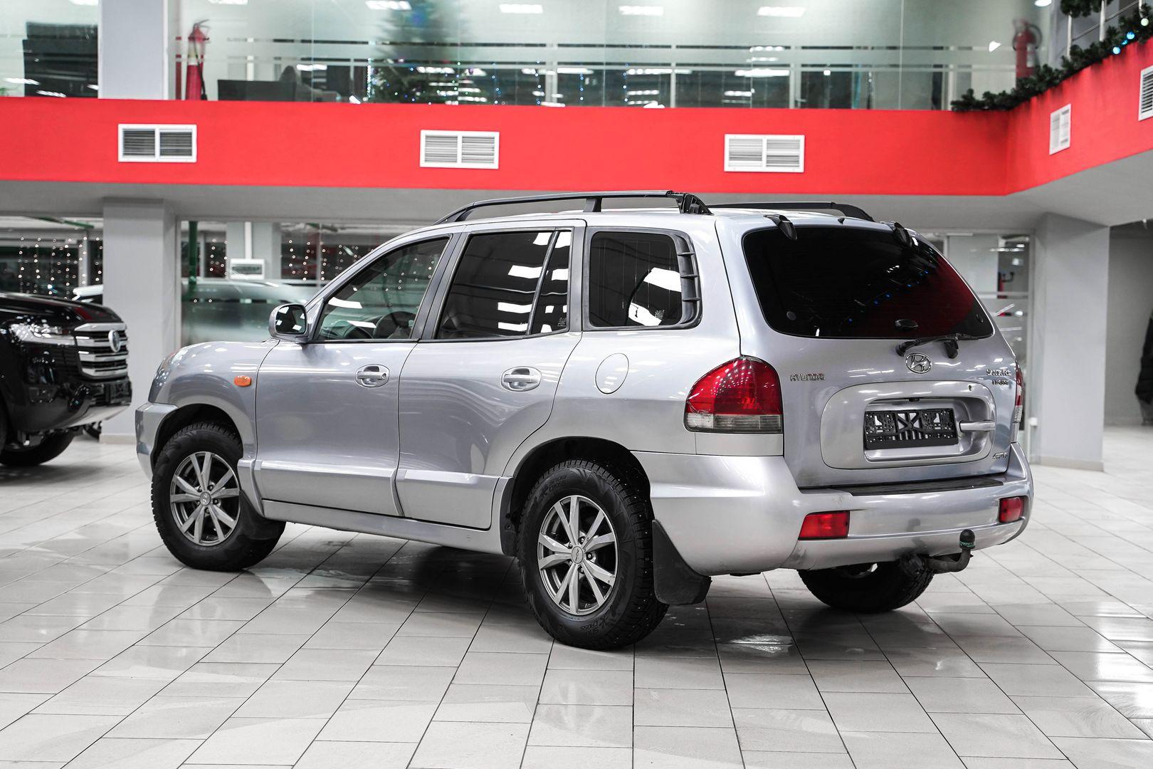 Hyundai Santa Fe 2008, серебряный, ДЦ Орехово