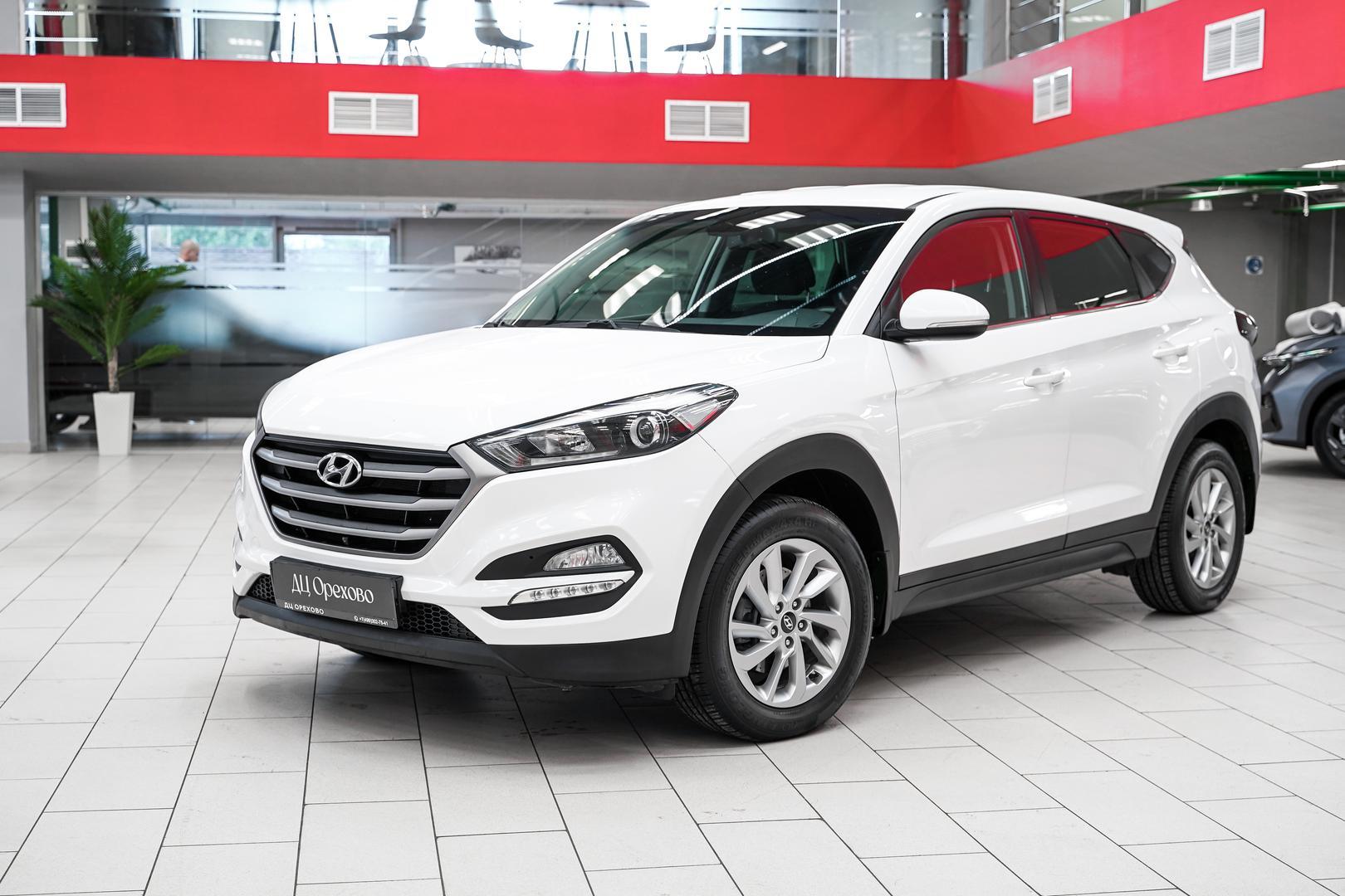 Hyundai Tucson 2017, белый, ДЦ Орехово