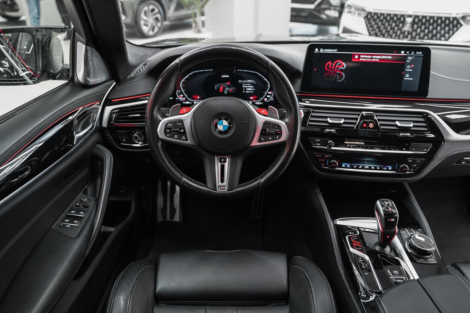 BMW M5 2020, черный, ДЦ Орехово