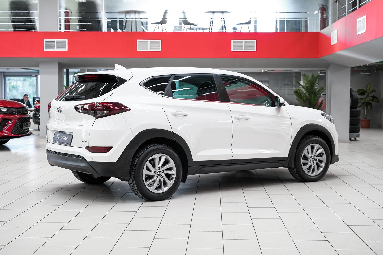 Hyundai Tucson 2017, белый, ДЦ Орехово