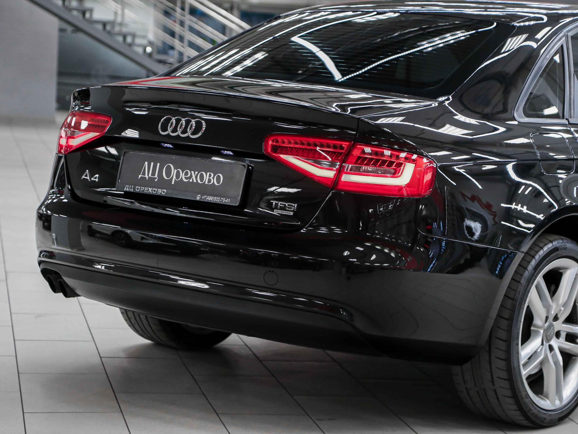 Audi A4 2013, черный, ДЦ Орехово