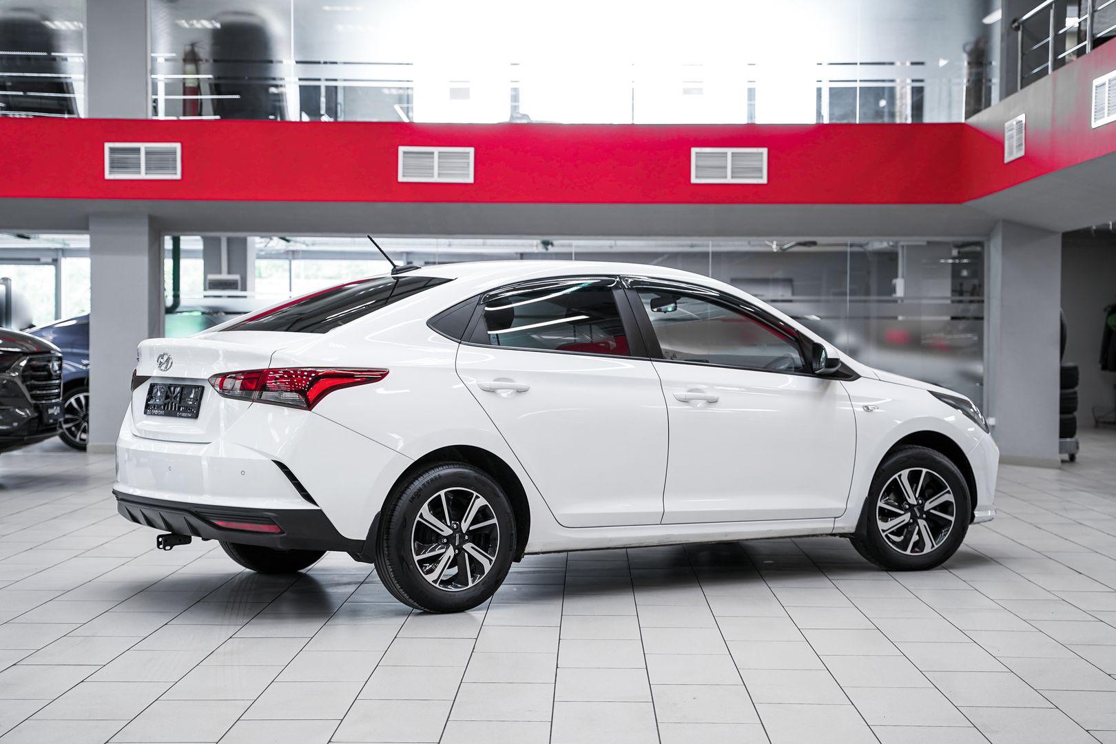Hyundai Solaris 2020, белый, ДЦ Орехово