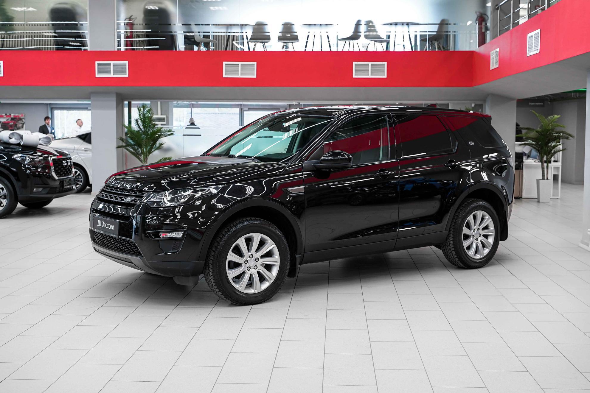 Land Rover Discovery Sport 2017, черный, ДЦ Орехово