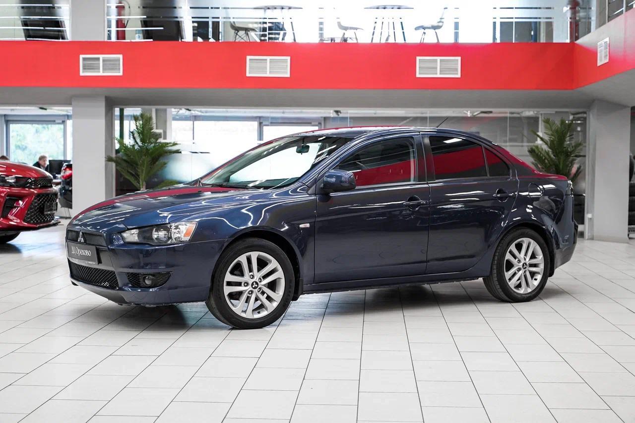 Mitsubishi Lancer 2008, синий, ДЦ Орехово