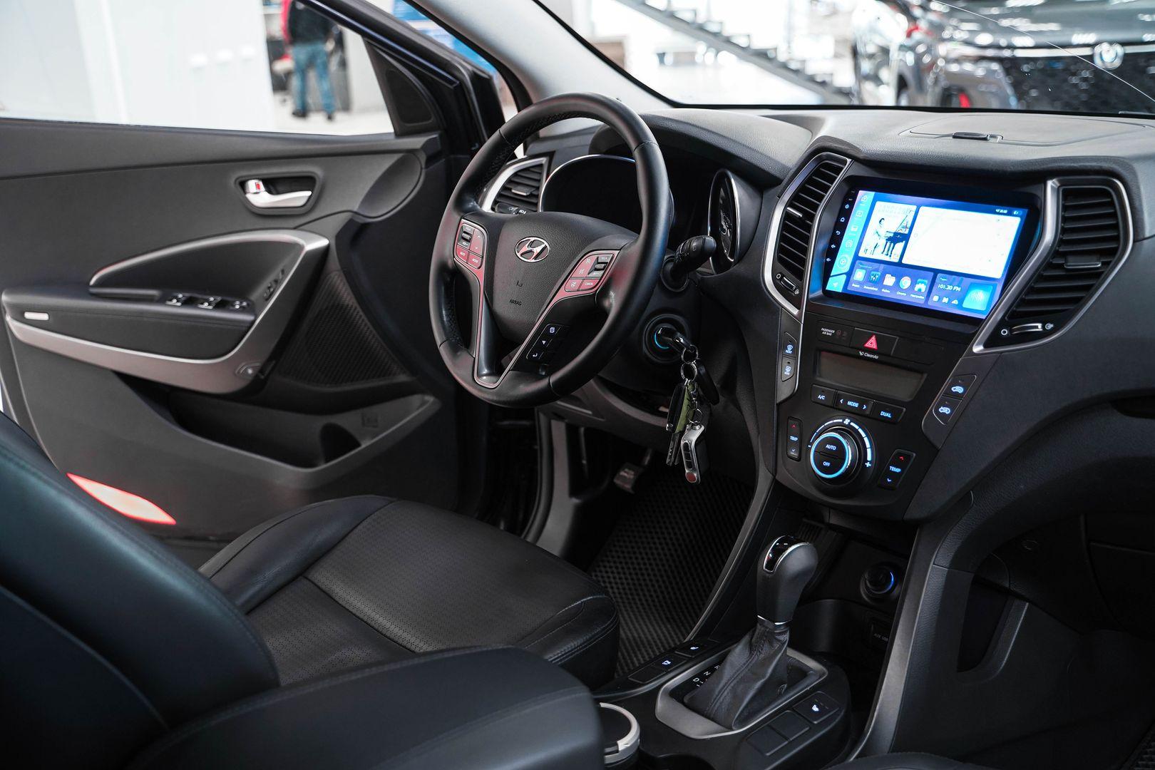 Hyundai Santa Fe 2013, синий, ДЦ Орехово