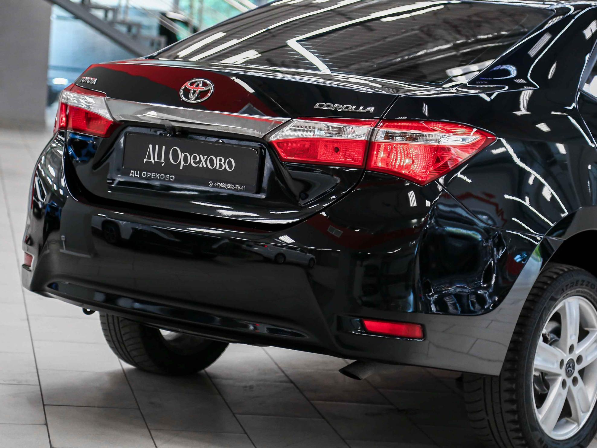 Toyota Corolla 2015, черный, ДЦ Орехово