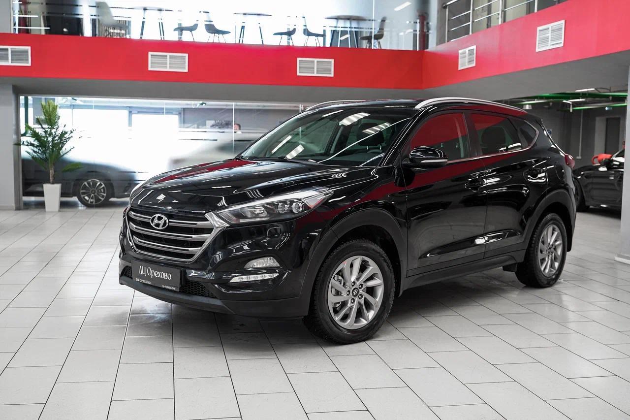 Hyundai Tucson 2017, черный, ДЦ Орехово