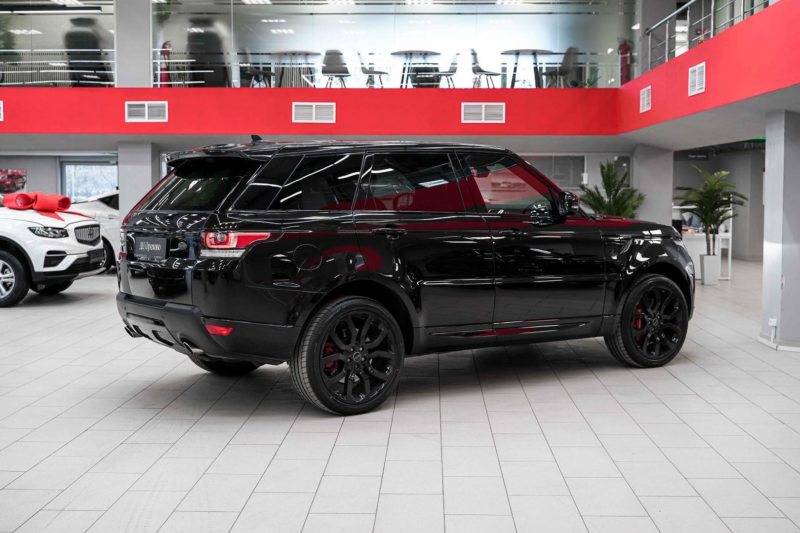 Land Rover Range Rover Sport 2016, черный, ДЦ Орехово