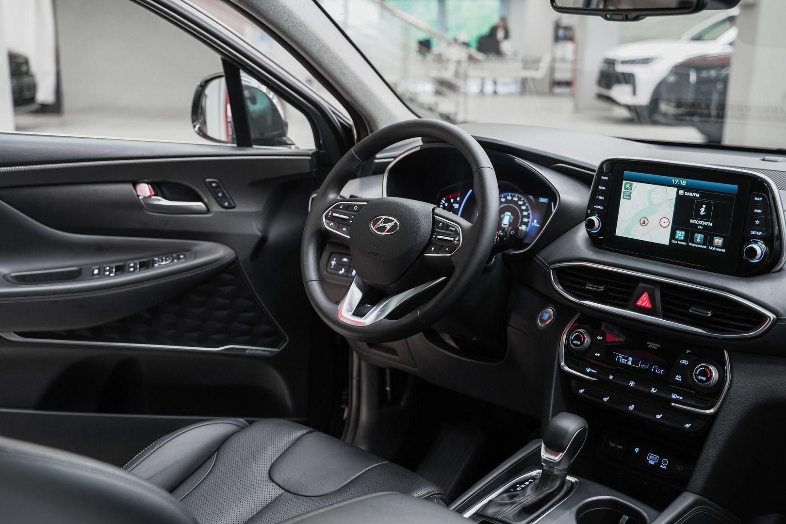 Hyundai Santa Fe 2019, серый, ДЦ Орехово