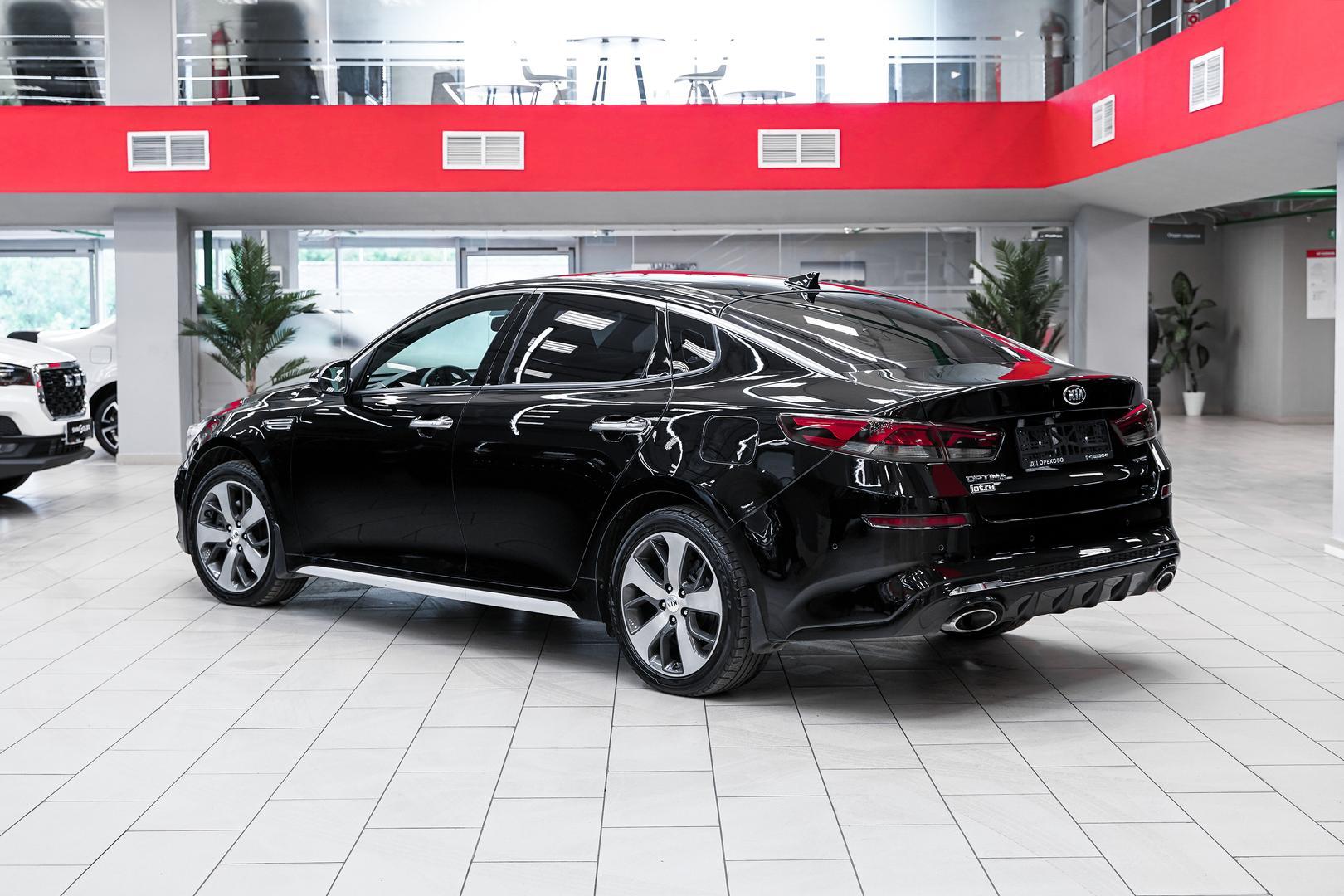 Kia Optima 2020, черный, ДЦ Орехово