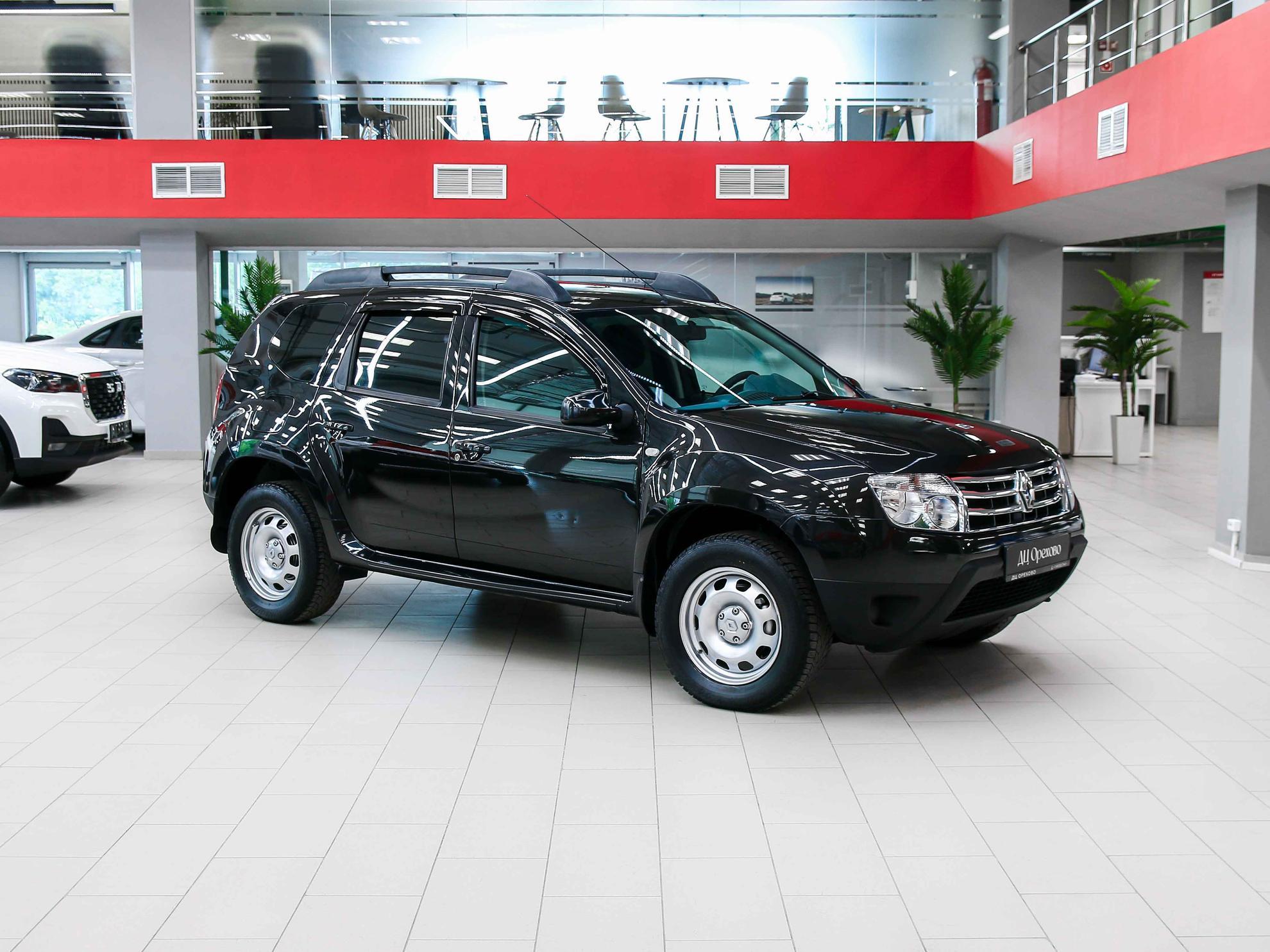 Renault Duster 2014, черный, ДЦ Орехово