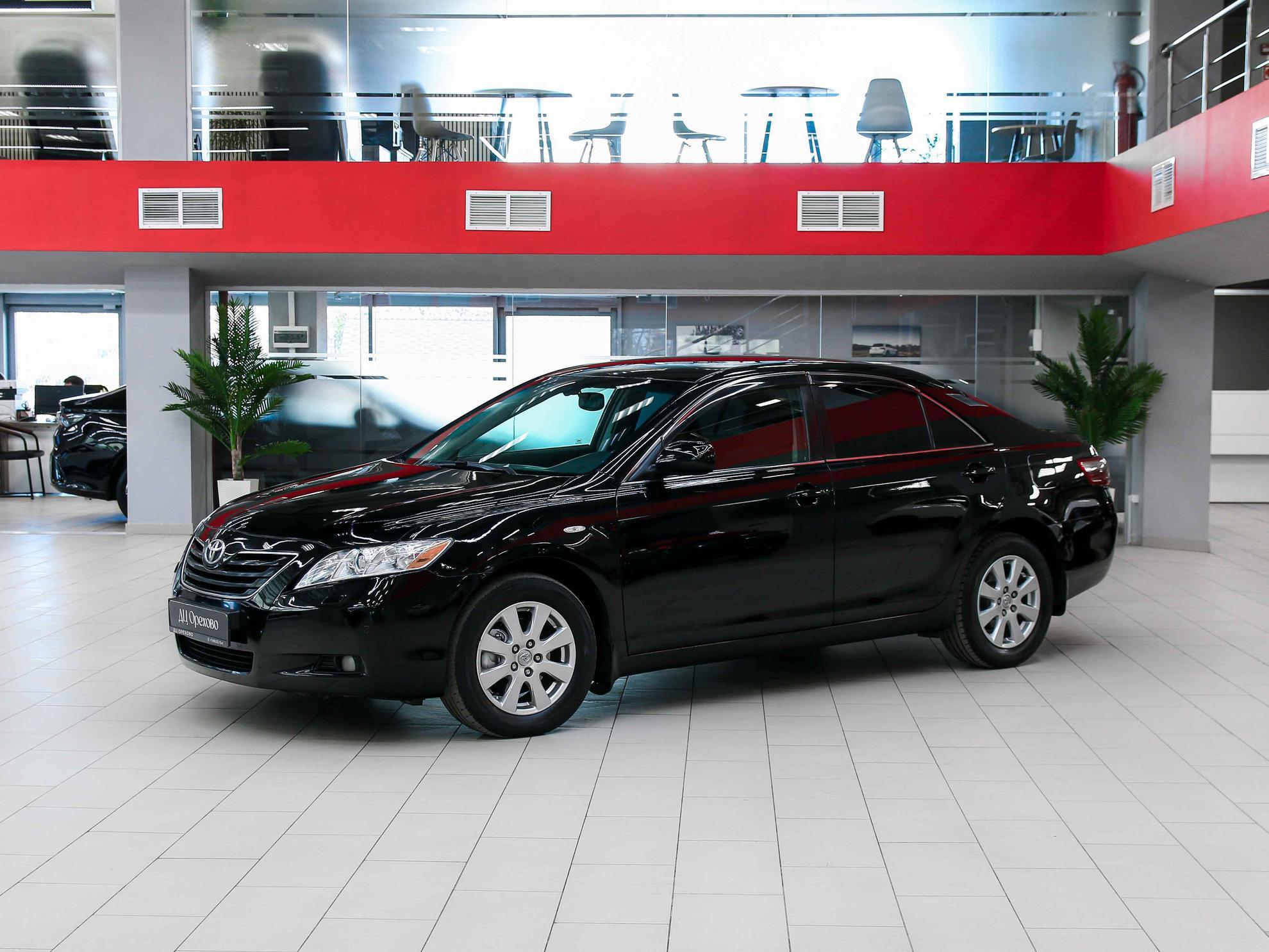 Toyota Camry 2008, черный, ДЦ Орехово