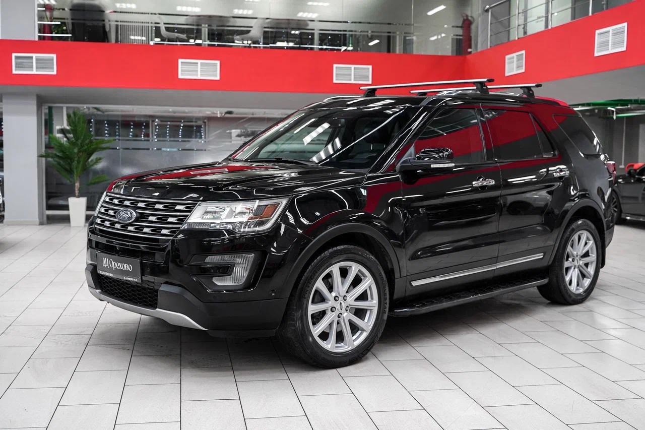 Ford Explorer 2016, черный, ДЦ Орехово