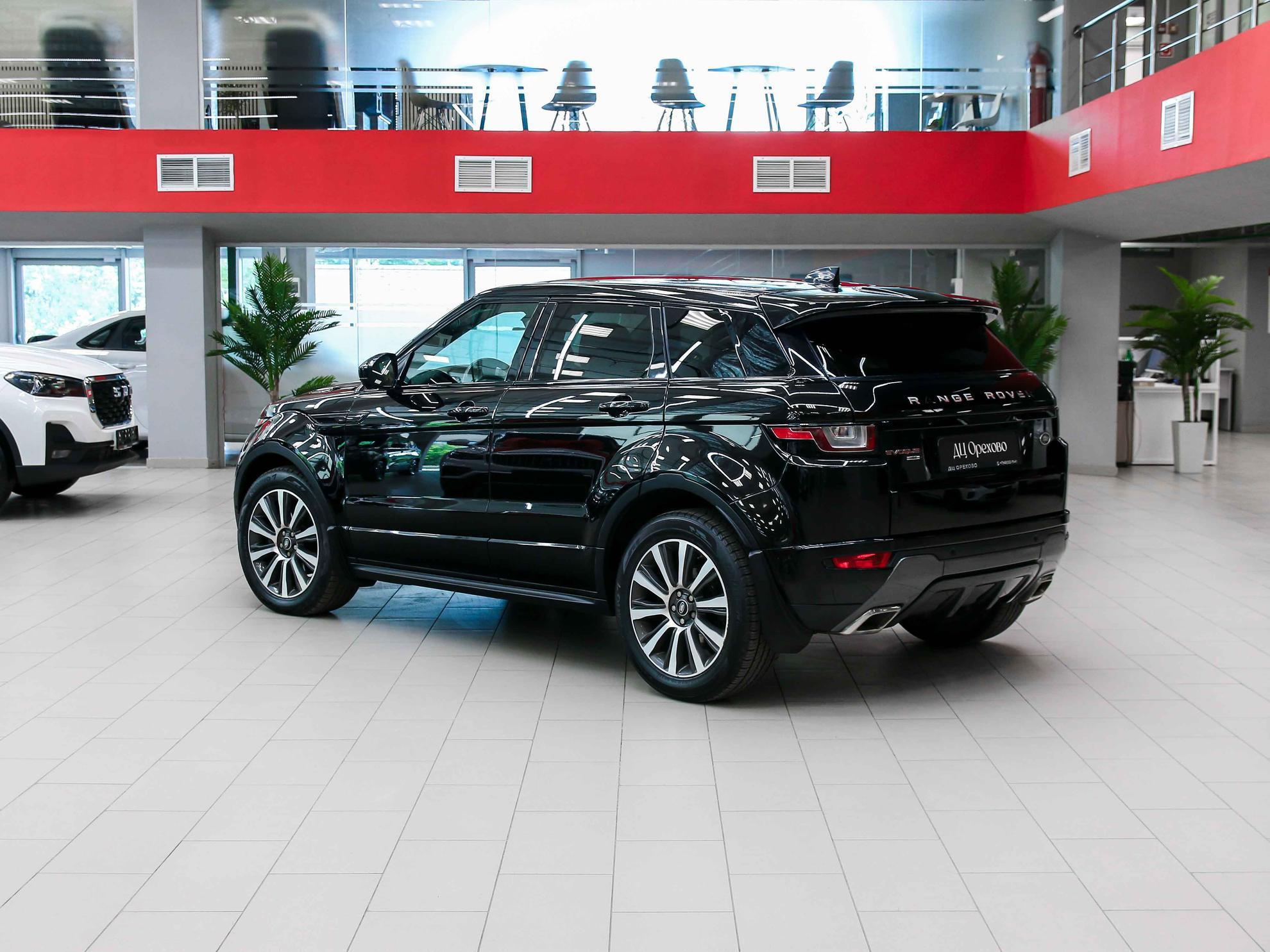Land Rover Range Rover Evoque 2018, черный, ДЦ Орехово